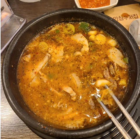 🍲 마늘 순대국밥의 첫인상