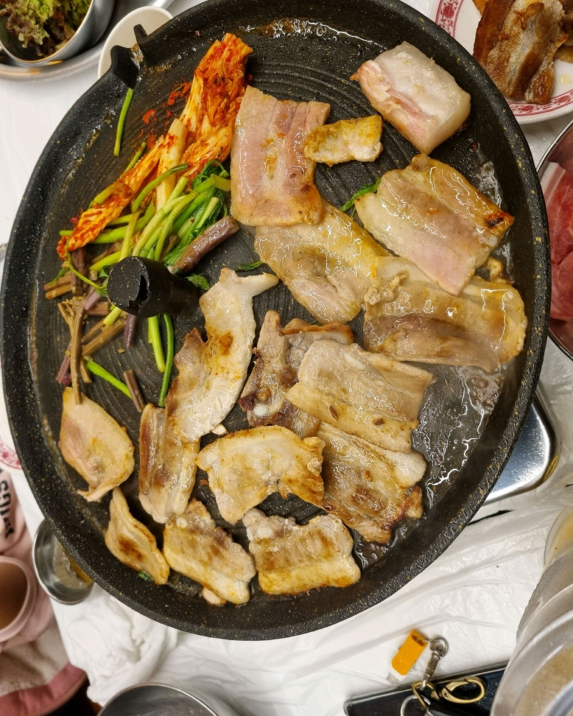 🥩 냉삼과 우삼겹의 향연